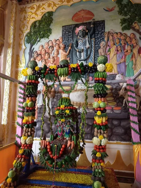 Beautiful sculptures of radha govindji, and Sita ram laxman hanumanji 