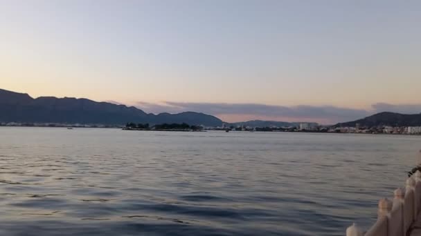 Lago Anasagar Encuentra Ajmer Rajastán India — Vídeos de Stock