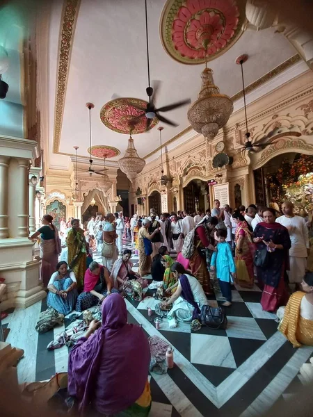 Iskcon Temple Vrindavan Uttar Pradesh — Stock fotografie