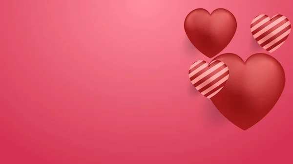 Love Background Vector Perfect Valentine Day Event — 图库矢量图片
