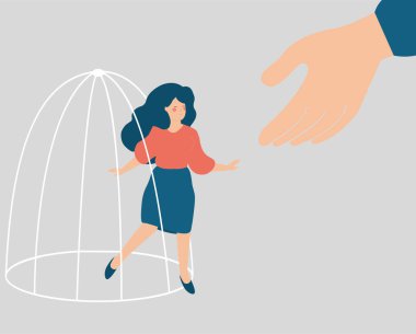 Danışman bir kadının kafesten kaçmasına ve depresyon, stres ve uyuşturucu bağımlılığından kurtulmasına yardım ediyor. Terapi rehabilitasyonu, yeni fırsatların değerlendirilmesi, kadınların güçlendirilmesi ve zihinsel sağlık.