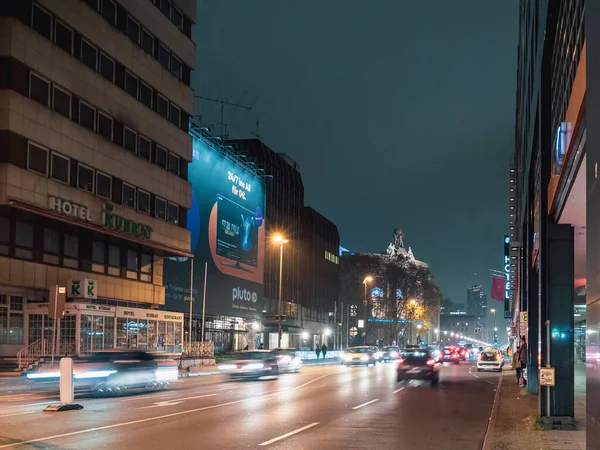 16 de noviembre de 2021. Berlín, Alemania. hermosa vida nocturna Berlín. —  Fotos de Stock