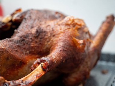 Bulanık arkaplanı olan kazı kapat..