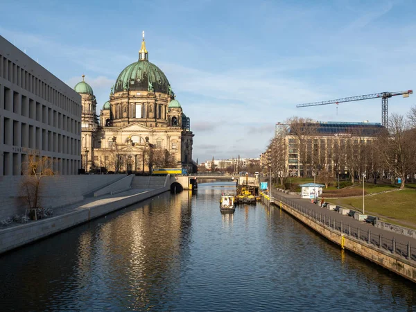 Berlini Katedrális Berlin Németország Fővárosa — Stock Fotó