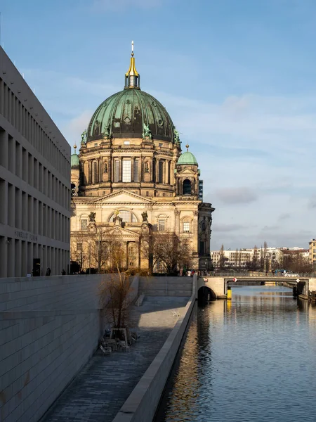 Berlini Katedrális Berlin Németország Fővárosa — Stock Fotó