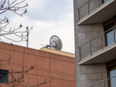 Berlin 'deki binalar. Berlin Almanya 'nın başkentidir..