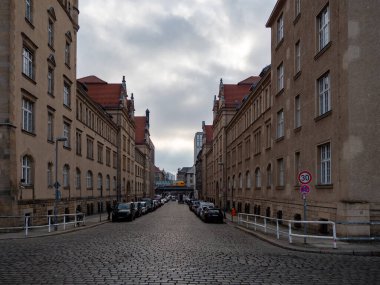Berlin 'deki binalar. Berlin Almanya 'nın başkentidir..