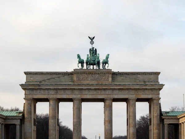 Porte Brandebourg Berlin Berlin Est Capitale Allemagne — Photo