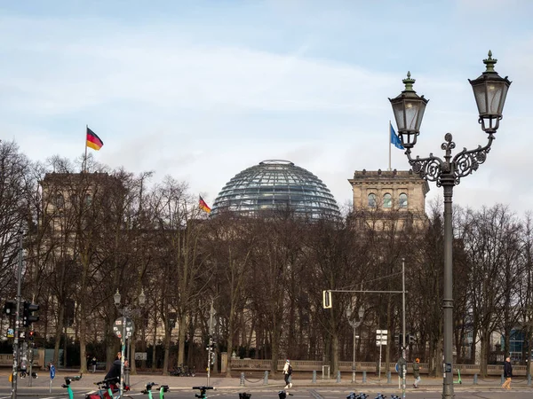 Puerta Brandenburgo Berlín Berlín Capital Alemania — Foto de Stock