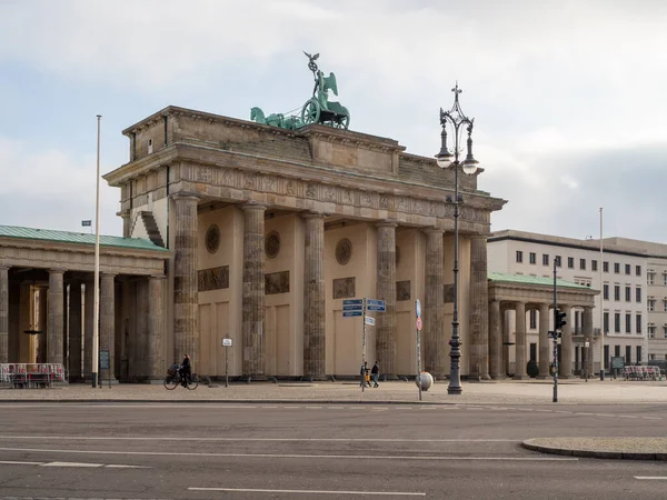 Porte Brandebourg Berlin Berlin Est Capitale Allemagne — Photo