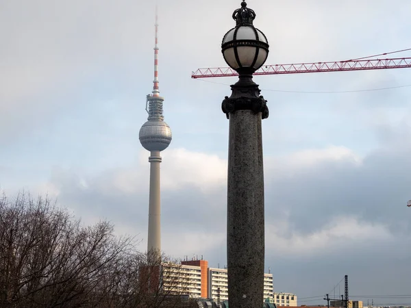 Berlim Bela Capital Alemanha Torre Torre Berlim — Fotografia de Stock