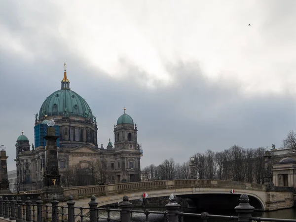 Berlińska Katedra Berlin Jest Stolicą Niemiec — Zdjęcie stockowe