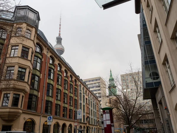 Las Calles Berlín Berlín Capital Alemania — Foto de Stock