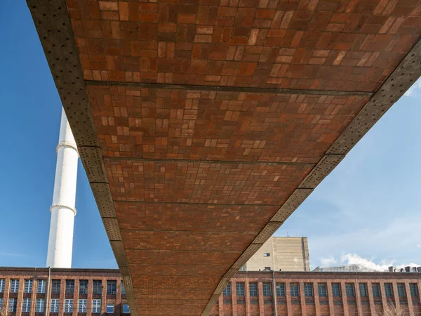 Industriële Zone Thermische Centrale Sluiten — Stockfoto