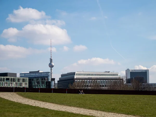 Kilátás Berlinre Berlin Utcái Épületei — Stock Fotó
