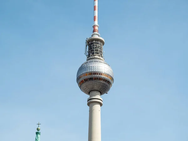 Berlijn Met Beroemde Toren Alexanderplatz Duitsland — Stockfoto