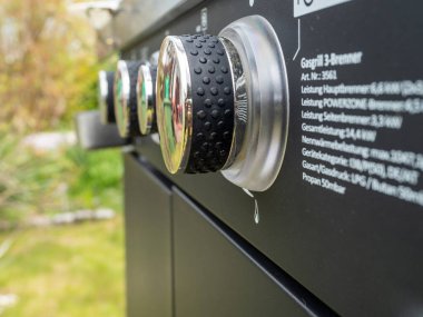 Paslanmaz çelik gaz ızgarası bbq barbeküsü