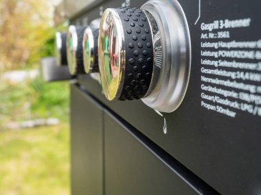 Paslanmaz çelik gaz ızgarası bbq barbeküsü