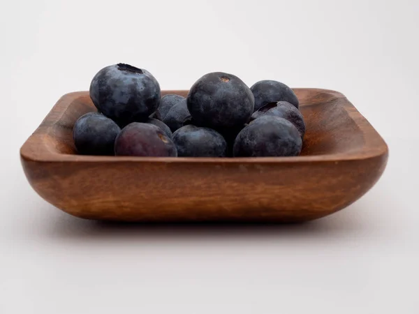 stock image blueberries on a white background. blueberries close up.