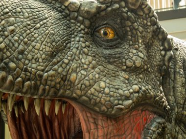 Dinozor heykeli. Dinozor heykeli..