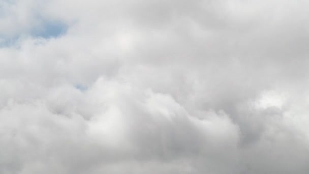 Nuvens Estão Mover Pelo Céu Céu Nublado — Vídeo de Stock