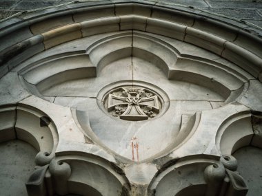 South Star 'daki kilise. Berlin 'deki eski kilise.