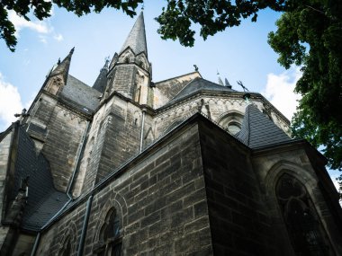 South Star 'daki kilise. Berlin 'deki eski kilise.