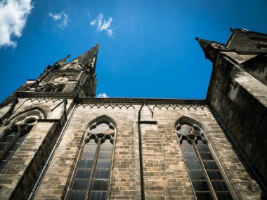 South Star 'daki kilise. Berlin 'deki eski kilise.