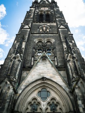 South Star 'daki kilise. Berlin 'deki eski kilise.