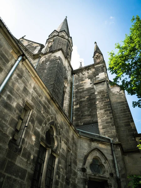 South Star 'daki kilise. Berlin 'deki eski kilise.