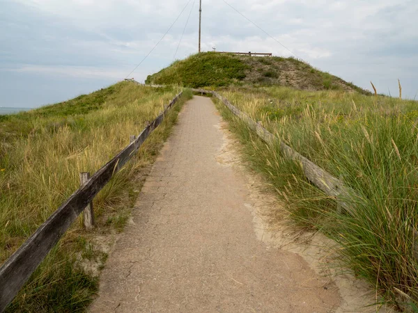 Path uphill. Path to the top of the mountain.