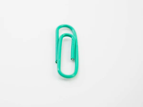 Set Colored Paper Clips Colored Paper Clips — Stockfoto