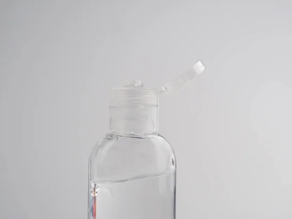 Dezenfektanı Hijyeni Için Jel Antiseptik Yıkama Beyaz Arka Planda Alkol — Stok fotoğraf