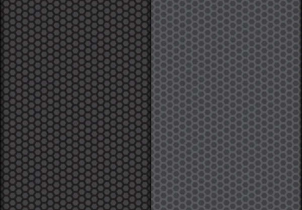 Gray Scale Polygon Texture Seamless Pattern Abstract Background Vector Illustration — Stok Vektör