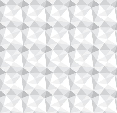 Gray triangle grid seamless pattern background vector illustration