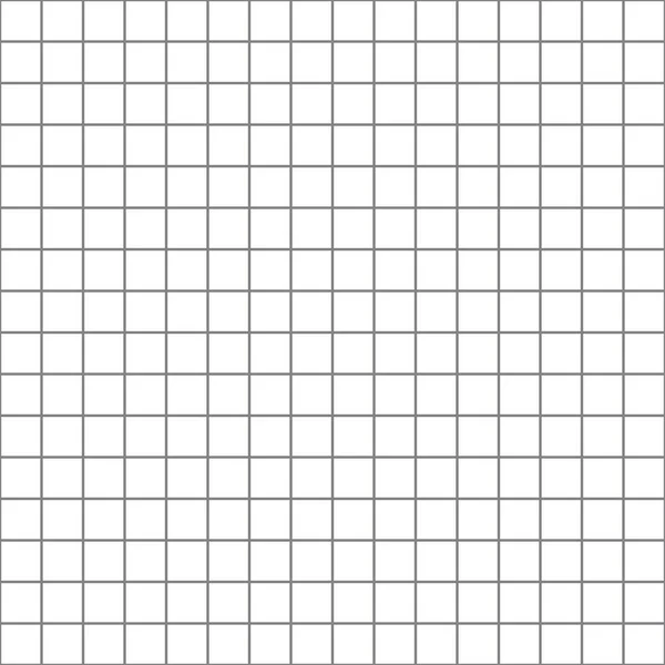 Gray Square Grid Line Seamless Vector Illustration — Image vectorielle