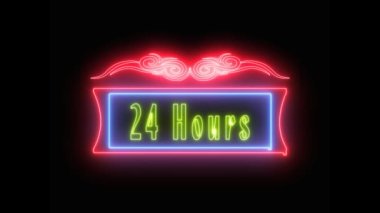 24 saat ışık efektiyle imzalandı