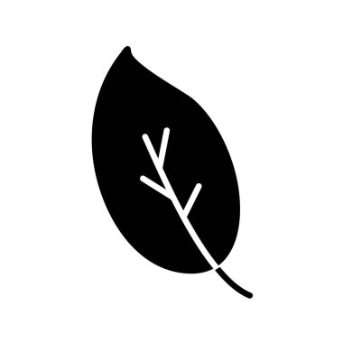  Yaprak Kabartma Vektörü Simgesi Tasarımı