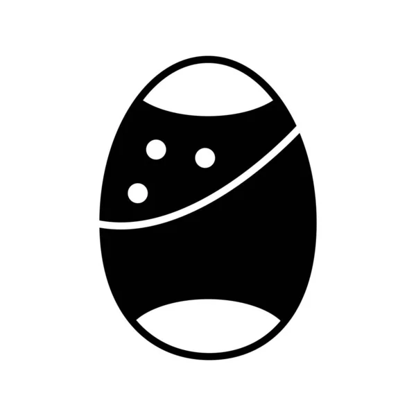 Easter Glyph Vector Icon Desig — Stockový vektor