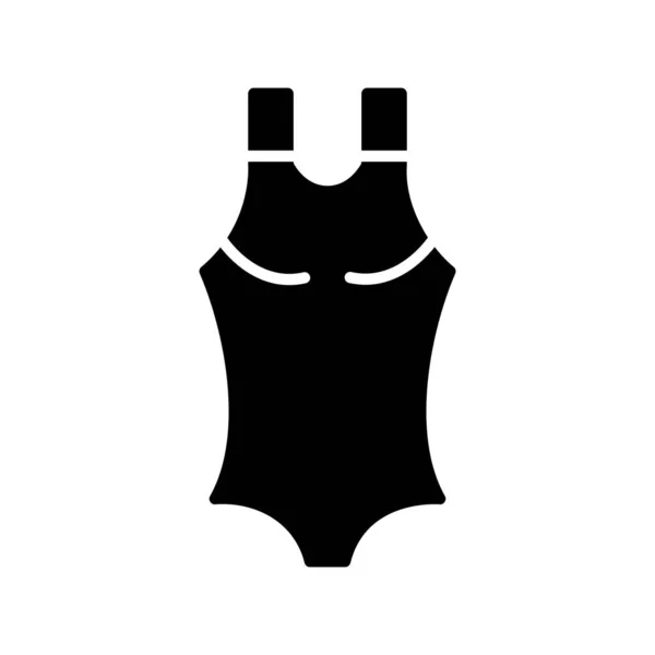 Costumi Bagno Glyph Vector Icon Desig — Vettoriale Stock