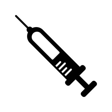 Klinik Glyph Vektör Simgesi Tasarımı