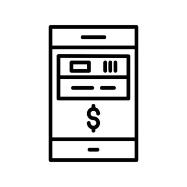  Para Özeti Vektör Simgesi Tasarımı