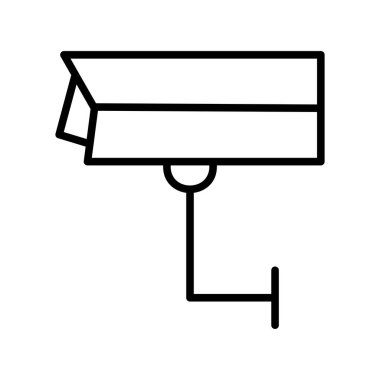 Cctv Ana Hattı Vektör Simgesi Tasarımı