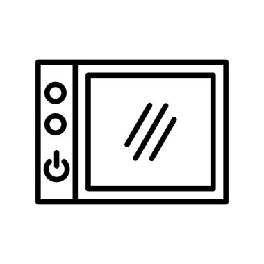 TV Ana Hattı Vektör Simgesi Tasarımı