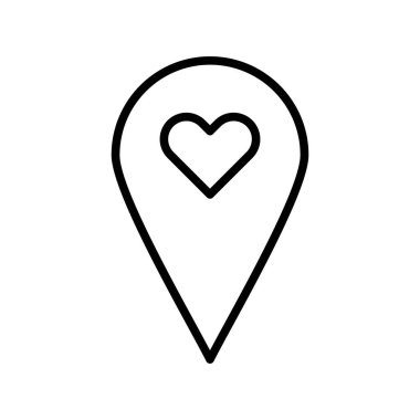 Harita Taslak Vektör Simgesi Tasarımı