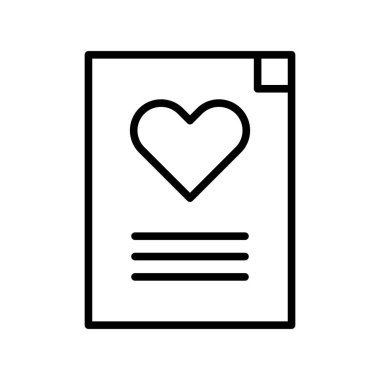 Dosya Özeti Vektör Simgesi Tasarımı