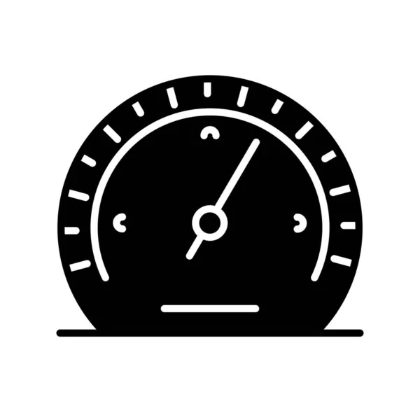Barometer Glyph Vector Icon Desig — Stockvektor