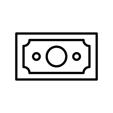 Dolar Özeti Vektör Simgesi Tasarımı