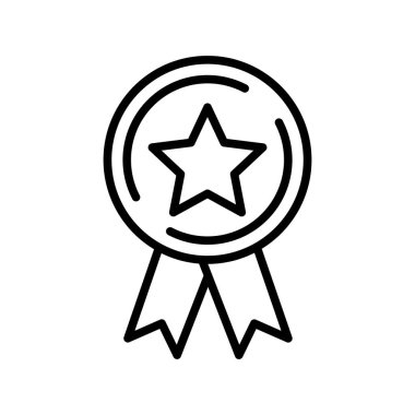 Ödül Özeti Vektör Simgesi Tasarımı