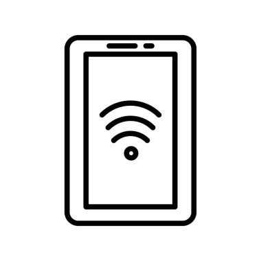  Wifi Ana Hattı Vektör Simgesi Tasarımı